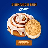 OREO Cinnamon Bun Flavor Creme Cookies, Imported from Korea, 6 Boxes, 60 Sandwich Cookies View 4