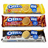 OREO Limited Edition Cookies, Banana Pudding, Deep Fried & Chicken & Waffles, 3-Sleeve Variety Pack View 1