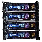 OREO x BTS Brown Sugar Pancake Flavor Creme Cookies, 4 Pack, 4 Cookie Trays, Purple Limited Edition Cookies with 13 Unique Designs View 1