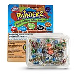 Painterz Mouth Coloring Bubble Gum Assorted Mix, 8 oz Tub (Ragin' Red, Bangin' Blue, Grippin' Green, Midnight Black, Epic Orange) View 1