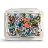 Painterz Mouth Coloring Bubble Gum Assorted Mix, 8 oz Tub (Ragin' Red, Bangin' Blue, Grippin' Green, Midnight Black, Epic Orange) View 5