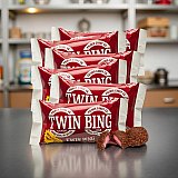 Palmers Twin Bing Candy Bars (6-Pack) - Chocolate Covered Cherry Nougat Candy Bar View 6