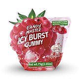 Peelable Gummies, Icy Burst With Menthol, Halal, 6 Flavor Variety Pack, Watermelon, Passionfruit, Icy Mint, Cherry, Raspberry, and Lime View 3