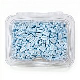 Pez Nostalgic Blueberry Candy Fruit Tablets Unwrapped, 1 Lb Tub