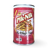 Pik Nik Nostalgic Shoestring Potato Stick 10 Can Pack Featuring Ketchup, Salt & Vinegar, Original, Fabulous, and Cheddar View 3