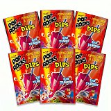 Pop Rocks Popping Candy, Gum & Dips 6 Pack | Dips Sour Strawberry