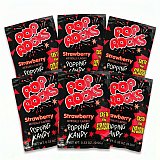 Pop Rocks Popping Candy, Gum & Dips 6 Pack | Strawberry