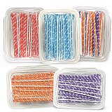 Powdered Candy Straws – Compare to Pixy Stix | 8 oz Tub, 100+ Straws | 4 Flavors: Tropical Punch, Cherry, Grape & Orange (Variety Pack Available) View 5