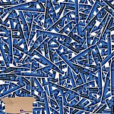Premium Blue Crayon Bulk Value Pack Pack of 100 View 4