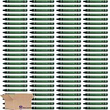 Premium Green Crayon Bulk Value Pack Pack of 100 View 3