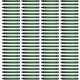 Premium Green Crayon Bulk Value Pack Pack of 100 View 6