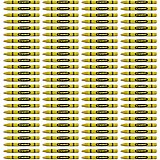 Premium Yellow Crayon Bulk Value Pack |  d Pack of 100 View 5