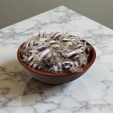 Purple & White Cylinder Shaped Grape Mint Candy Twists - 1 lbs. View 6