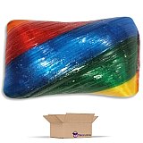 Rainbow Cylinder Mint Candy Twists, 1 Lb. View 3