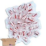 Red & White Cylinder Shaped Mint Candy Twists, 1 lb. View 4