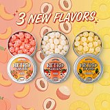 Retro Sours NEW Flavor Trio | Peach, Lychee & Pineapple Sour Hard Candy | 3 Pack View 2