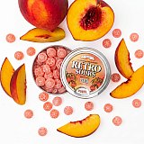 Retro Sours NEW Flavor Trio | Peach, Lychee & Pineapple Sour Hard Candy | 3 Pack View 3