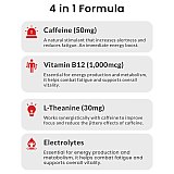 Riize Energy Quick Dissolving Strips, Vitamin Supplement With Electrolytes, Caffeine and Vitamin B12, 3 Per Pack View 2