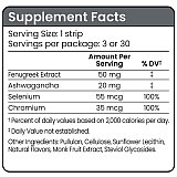 Riize Performance Boost, Quick Dissolving Strips, Supplement With Fenugreek, Ashwagandha, Selenium and Chromium, 3 Per Pack View 5