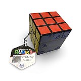 Rubik's Cube Candy Tin Filled With Fruity Sour Candy Squares, 2 Cubes View 1