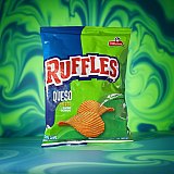 Ruffles Queso Flavors Potato Chips With Ridges, 1 Oz, 10 Packs View 2