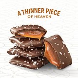 Sanders Milk Chocolate Sea Salt Caramel Thins - 18 oz. Tub View 2
