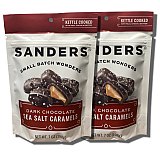 Sanders Small Batch Dark Chocolate Sea Salt Caramels 7 Oz, 2 Packs View 2