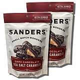 Sanders Small Batch Dark Chocolate Sea Salt Caramels 7 Oz, 2 Packs View 5