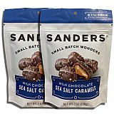 Sanders Small Batch Milk Chocolate Sea Salt Caramels 7 Oz, 2 Packs View 2