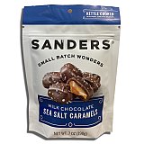 Sanders Small Batch Milk Chocolate Sea Salt Caramels 7 Oz, 2 Packs View 4