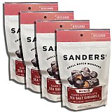 Sanders Small Batch Mini Dark Chocolate Sea Salt Caramels | 3.75 Oz, 4 Pack View 2