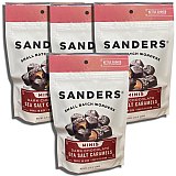Sanders Small Batch Mini Dark Chocolate Sea Salt Caramels | 3.75 Oz, 4 Pack View 4