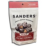 Sanders Small Batch Mini Dark Chocolate Sea Salt Caramels | 3.75 Oz, 4 Pack View 6