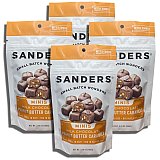 Sanders Small Batch Mini Milk Chocolate Peanut Butter Caramels | 3.75 Oz, 4 Pack View 4