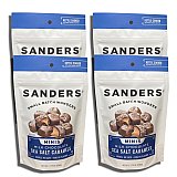 Sanders Small Batch Mini Milk Chocolate Sea Salt Caramels | 3.75 Oz, 4 Pack View 3