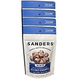 Sanders Small Batch Mini Milk Chocolate Sea Salt Caramels | 3.75 Oz, 4 Pack View 5