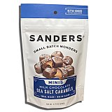 Sanders Small Batch Mini Milk Chocolate Sea Salt Caramels | 3.75 Oz, 4 Pack View 6