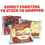 Sara Lee Iced Double Chocolate Cake – 2.5 oz Individually Wrapped Chocolate Snack Cakes, Pack of 12 View 2