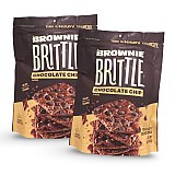 Sheila G’s Brownie Brittle – Crispy Thin Brownie 2x Large Bags | Choose Your Flavor | Chocolate-Lovers Favorite Crunchy Treat View 1