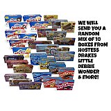 Snack Cake Mystery Box Assortment | 10 Full Boxes Featuring Hostess, Little Debbie, Drake’s & More | Surprise Gift Variety of Classic Snack Favorites View 4