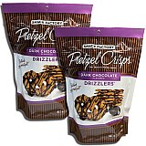 Snack Factory Dark Chocolate Pretzel Crisps Drizzlers 5.5 Ounce, 2 Packs View 1