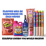 Sour Candy Full Size Sampler 8 Pack – Sour Ooze, Quick Blast, Bubble Jug, Pop Rocks & 4 ICEE Candy Powders View 2