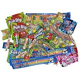 Sour Candy Variety Sampler Pack V2 | Lemonhead, efrutti, Icee, Fun Dip, Smarties and Airheads, 70 Total View 1