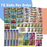 Sour Candy Variety Sampler Pack V2 | Lemonhead, efrutti, Icee, Fun Dip, Smarties and Airheads, 70 Total View 4