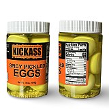 Spicy Pickled Eggs, 16 Oz Jar View 3