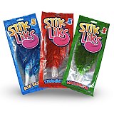 Stik Liks, Unique Rollable, Bendable Lollipops In Strawberry, Watermelon and Blue Raspberry, 15 Total Lollipops View 1