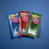 Stik Liks, Unique Rollable, Bendable Lollipops In Strawberry, Watermelon and Blue Raspberry, 15 Total Lollipops View 6