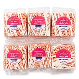 Strawberries & Creme Marshmallow Crispy Treat Bars, 6 Pack, Individually Wrapped, Large 3.3 oz Snack Bars with White Drizzle View 2