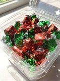 Strawberry Filled Nostalgic Grandma Candy | Classic Fruity Liquid Center Treats | 2 Bulk 8 Oz Tubs (1 Lb Total) View 4