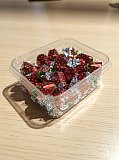 Strawberry Filled Nostalgic Grandma Candy | Classic Fruity Liquid Center Treats | 2 Bulk 8 Oz Tubs (1 Lb Total) View 5
